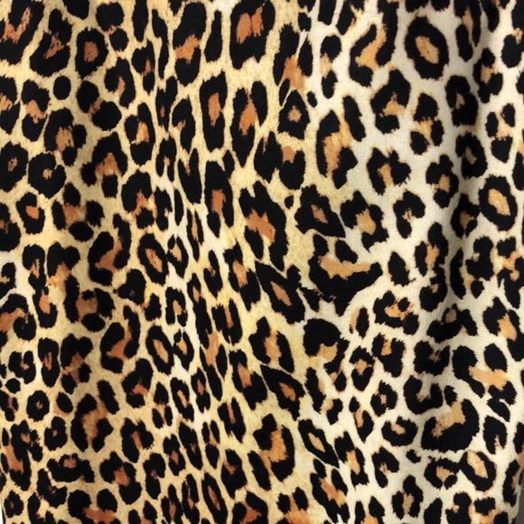 Zara Leopard Sleeveless Mini Dress Size S - Picture 5 of 6